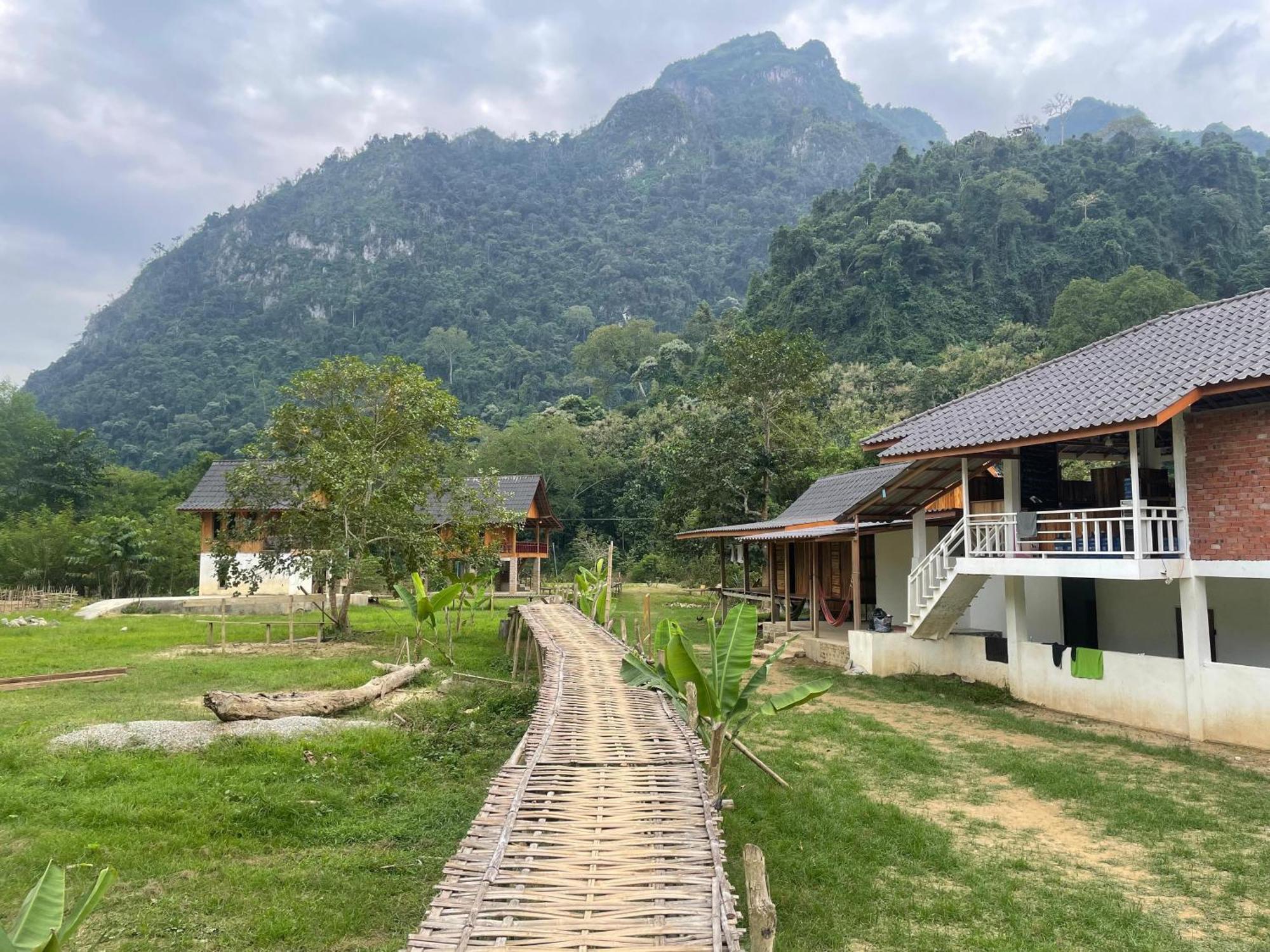 Eco Farm Stay And Hostel Nongkhiaw Exterior foto