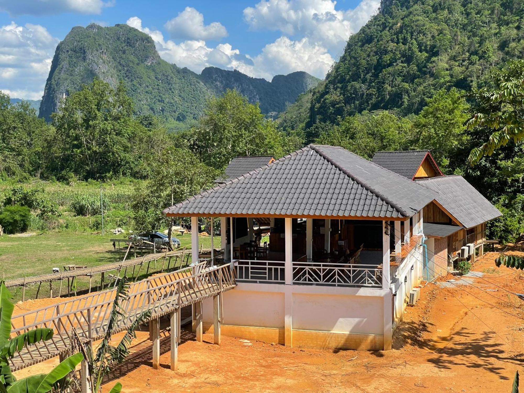 Eco Farm Stay And Hostel Nongkhiaw Exterior foto